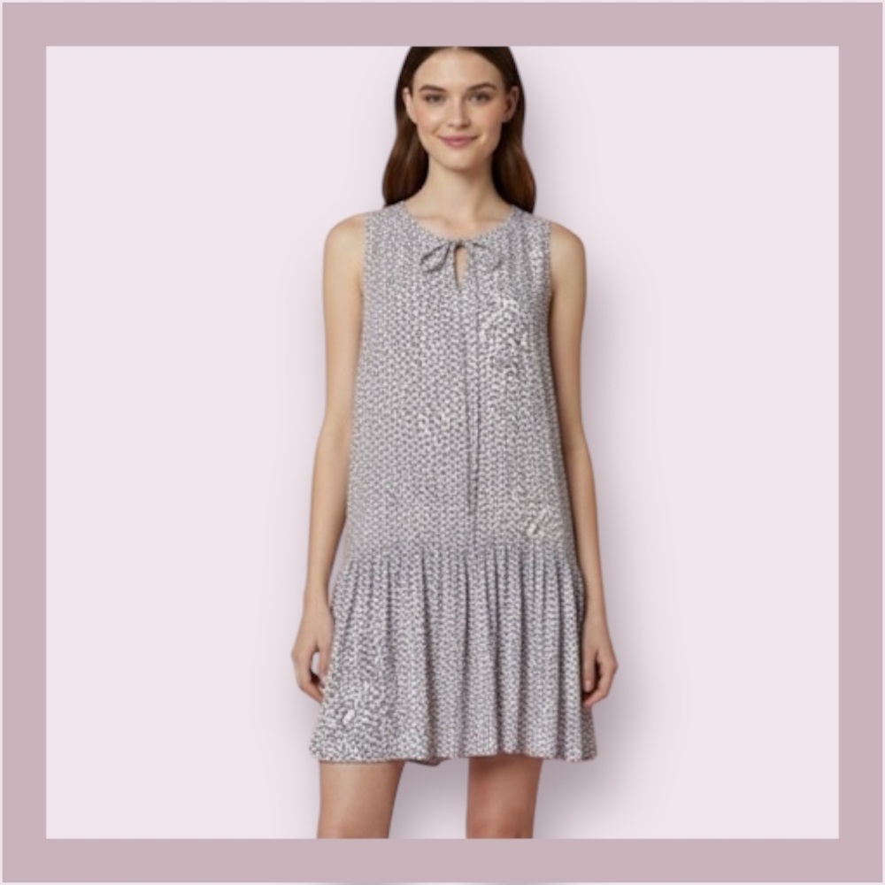 Harper Wren Pink/Blue Cheetah Print Dress